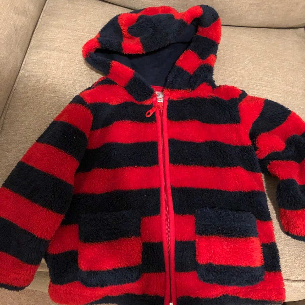 hanna anderson toddler jaccket， super soft